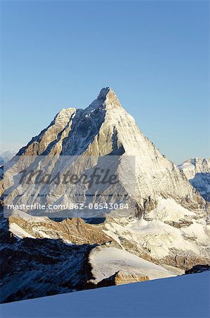 Europe, Switzerland, Swiss Alps, Valais, Zermatt, The Matterhorn , 4478m,