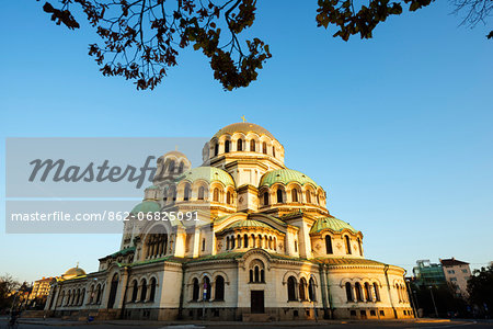 Europe, Bulgaria, Sofia, Aleksander Nevski Memorial Church