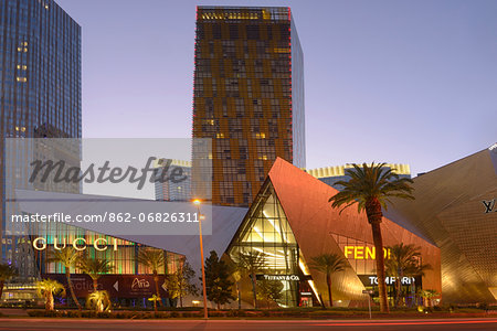 City Center on the Las Vegas Strip,Las Vegas, Clark County, Nevada, USA