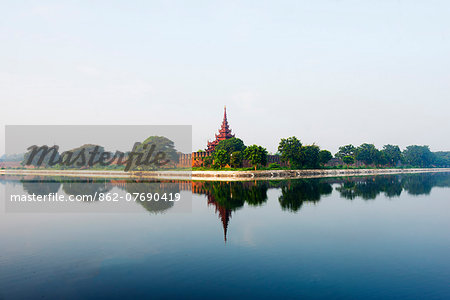 South East Asia, Myanmar, Mandalay, Mandalay Palace