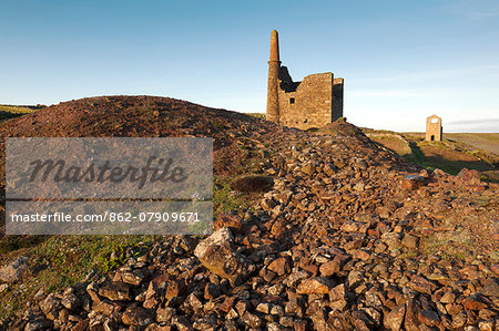 Old Tin mine workings, Botallack, Pendeen,Cornwall, England