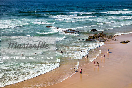 Beach, Praia de Monte Clerigo, Aljezur, Costa Vicentina, Algarve, Portugal