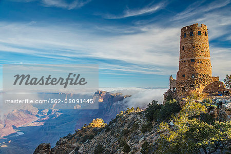 Desert View Watchtower, Grand Canyon National Park, Arizona, USA