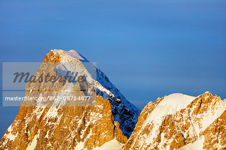 Europe, France, Haute Savoie, Rhone Alps, Chamonix, Grand Jorasse (4208m) Europe, France, Haute Savoie, Rhone Alps, Chamonix, Grand Jorasse (4208m)