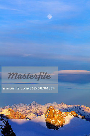 Europe, France, Haute Savoie, Rhone Alps, Chamonix, French, Italian and Swiss mountains Europe, France, Haute Savoie, Rhone Alps, Chamonix, French, Italian and Swiss mountains