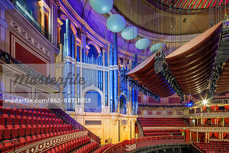 Europe, United Kingdom, England, Middlesex, London, Kensington, Royal Albert Hall