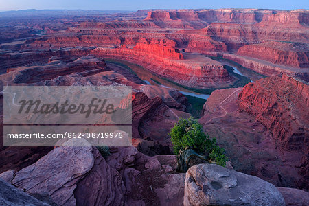 USA, Southwest, Colorado Plateau, Utah,Deadhorse Point State Park, Colorado river USA, Southwest, Colorado Plateau, Utah,Deadhorse Point State Park, Colorado river