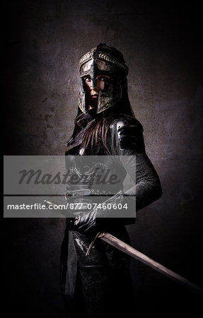 Woman Knight warning Woman Knight warning