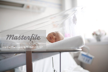 A new-born at the maternity ward