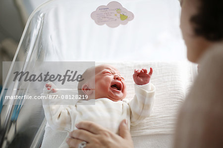 A new-born at the maternity ward