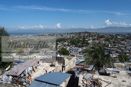 Port-au-Prince, capital city of Haiti.