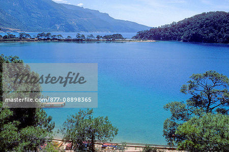 Turkey, province of Mugla, Fethiye, Oludeniz lagoon