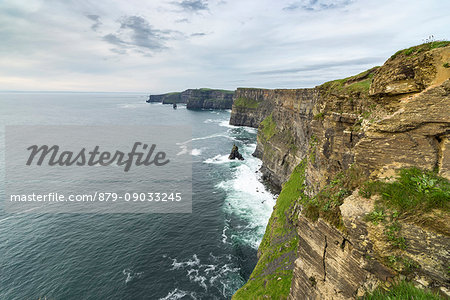 Cliffs of Moher, Liscannor, Munster, Co.Clare, Ireland, Europe. Cliffs of Moher, Liscannor, Munster, Co.Clare, Ireland, Europe.