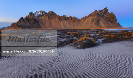 View of the Vestrahorn,Stokksnes, Hofn, Iceland, Europe