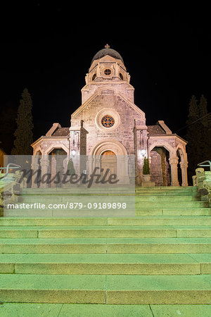 Church of Saint Charles, San Pellegrino Terme, Val Brembana, Province of Bergamo, Orobie alps, Italian alps, Italy