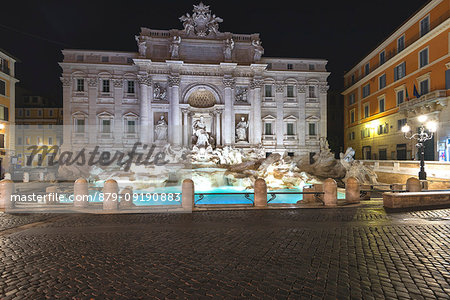 Trevi Fountain, Rome, Lazio, Italy, Europe