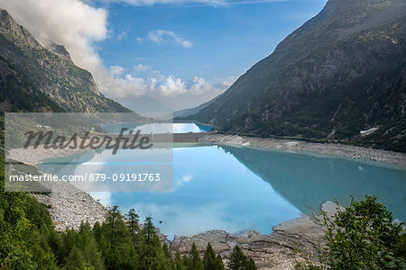 Avio lake, Edolo, Province of Brescia, Lombardy, Italy