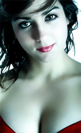 simsearch:400-03996893,k - Portrait of beautiful young and sensual woman - (white balance adjusted in PS) Stock Photo - Budget Royalty-Free & Subscription, Code: 400-04006447