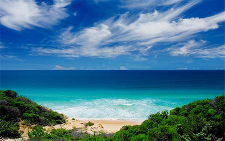 simsearch:400-05236238,k - Australian Beach Photographie de stock - Aubaine LD & Abonnement, Code: 400-04008714