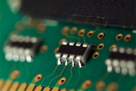 simsearch:400-03952078,k - extrem closeup of part of a memory chip Stock Photo - Budget Royalty-Free & Subscription, Code: 400-04008984
