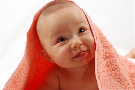 simsearch:400-04017624,k - baby after bath Fotografie stock - Microstock e Abbonamento, Codice: 400-04009160