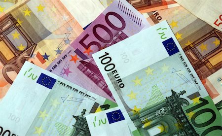simsearch:400-04436054,k - Euro bank notes background - money texture Fotografie stock - Microstock e Abbonamento, Codice: 400-04009850