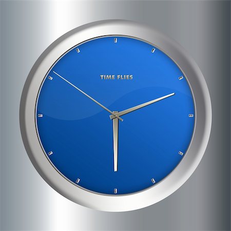 simsearch:400-08648450,k - Concept image - Clock with "time flies" inscription Foto de stock - Super Valor sin royalties y Suscripción, Código: 400-04000700