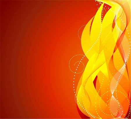 simsearch:400-05150602,k - Abstract  fire  background - vector Stock Photo - Budget Royalty-Free & Subscription, Code: 400-04001085