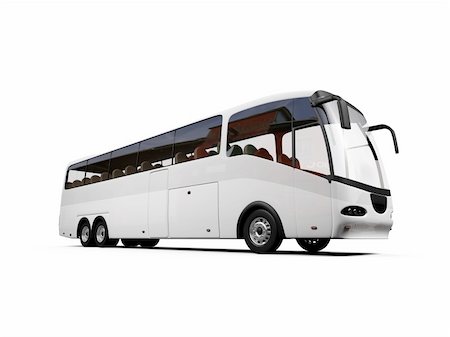 doubledecker - isolated bus on white background Stock Photo - Budget Royalty-Free & Subscription, Code: 400-04001122