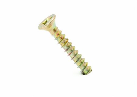 simsearch:693-06020309,k - screw driven into white background Stock Photo - Budget Royalty-Free & Subscription, Code: 400-04001467