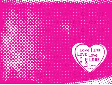 simsearch:400-04079766,k - Valentines Day background with Hearts, flower and wave, element for design, vector illustration Stock Photo - Budget Royalty-Free & Subscription, Code: 400-04002279