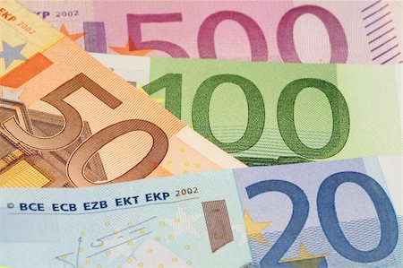 Euro Banknote Photographie de stock - Aubaine LD & Abonnement, Code: 400-04002701