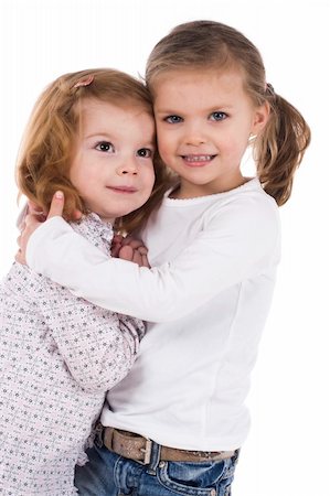 simsearch:400-05352235,k - two little girls being best friends Photographie de stock - Aubaine LD & Abonnement, Code: 400-04003096