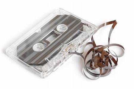 Isolated compact cassette Stock Photo - Budget Royalty-Free & Subscription, Code: 400-04003874