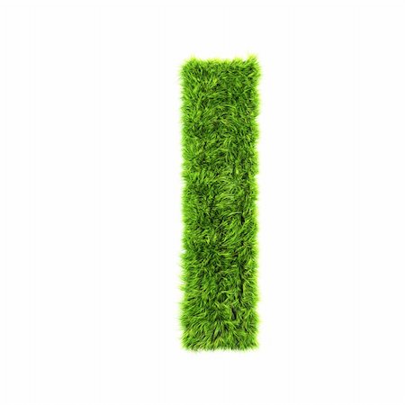 environnementaliste - grass lower-case letter Photographie de stock - Aubaine LD & Abonnement, Code: 400-04016060