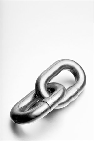 sascha (artist) - chain link closeup converted to black and white Fotografie stock - Microstock e Abbonamento, Codice: 400-04016099