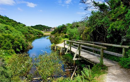 River leading to the sea in Wilsons Promontory Stock Photo - Budget Royalty-Free & Subscription, Code: 400-04016287