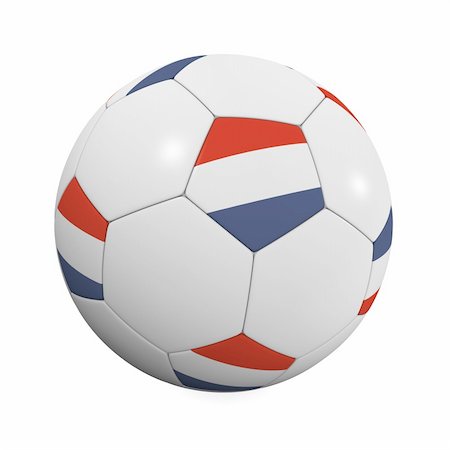 simsearch:400-07466044,k - Dutch Soccer Ball - very highly detailed Dutch soccer ball Stockbilder - Microstock & Abonnement, Bildnummer: 400-04017164