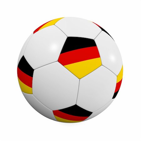 simsearch:400-07466039,k - German Soccer Ball - very highly detailed German soccer ball Foto de stock - Super Valor sin royalties y Suscripción, Código: 400-04017161