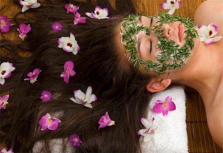 simsearch:400-04194380,k - Facial and body care (spa treatment) Stock Photo - Budget Royalty-Free & Subscription, Code: 400-04017549