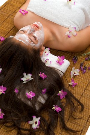 simsearch:400-04659363,k - Facial and body care (spa treatment) Stock Photo - Budget Royalty-Free & Subscription, Code: 400-04017551