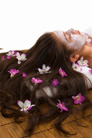 simsearch:400-04659363,k - Facial and body care (spa treatment) Stock Photo - Budget Royalty-Free & Subscription, Code: 400-04017552