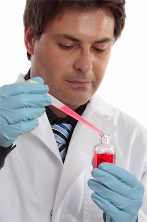 simsearch:400-04962353,k - Professional male at work.  Medical science, clinical research, pharmaceutical or other laboratory work Stock Photo - Budget Royalty-Free & Subscription, Code: 400-04018282