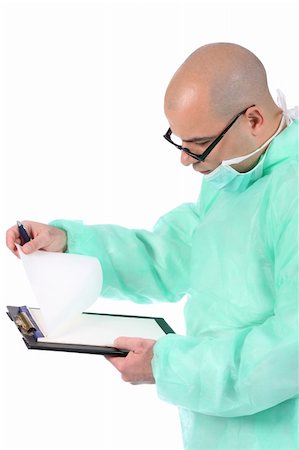 simsearch:6109-06005901,k - Details an surgeon with documents and pencil Fotografie stock - Microstock e Abbonamento, Codice: 400-04018301