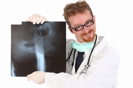 simsearch:400-04699159,k - Details doctor with xray on white background Stock Photo - Budget Royalty-Free & Subscription, Code: 400-04018387