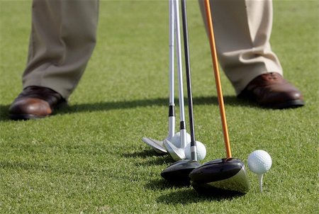 simsearch:400-05370464,k - Golf clubs and balls Stock Photo - Budget Royalty-Free & Subscription, Code: 400-04018467