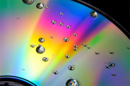 dvd - A compact disc with water droplets Stock Photo - Budget Royalty-Free & Subscription, Code: 400-04019214