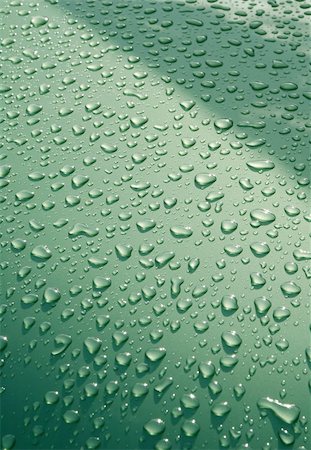 simsearch:400-04707096,k - background of raindrops on a green vehicle panel Stock Photo - Budget Royalty-Free & Subscription, Code: 400-04019307