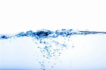 fizzy pop - Close up view of a water wave and bubbles Stock Photo - Budget Royalty-Free & Subscription, Code: 400-04019388