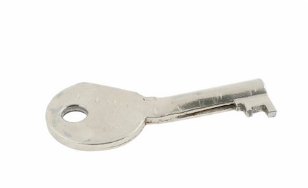 simsearch:400-03955247,k - old silver key - real macro Photographie de stock - Aubaine LD & Abonnement, Code: 400-04019642